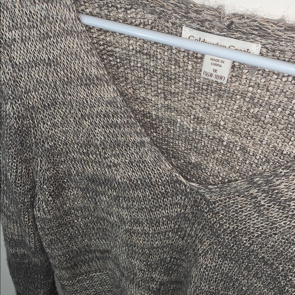 Coldwater Creek Knit Vneck Sweater - Picture 3 of 4